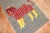 Late 20th Century Late 20th Century Lion Pictorial Persian Kilim Wall Hanging - 3'2" x 4'3" For Sale - Image 5 of 6