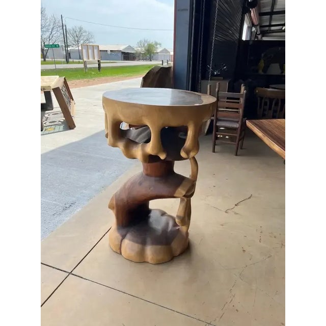 Tall Truffle Trunk Pedestal '2 Available' | Chairish