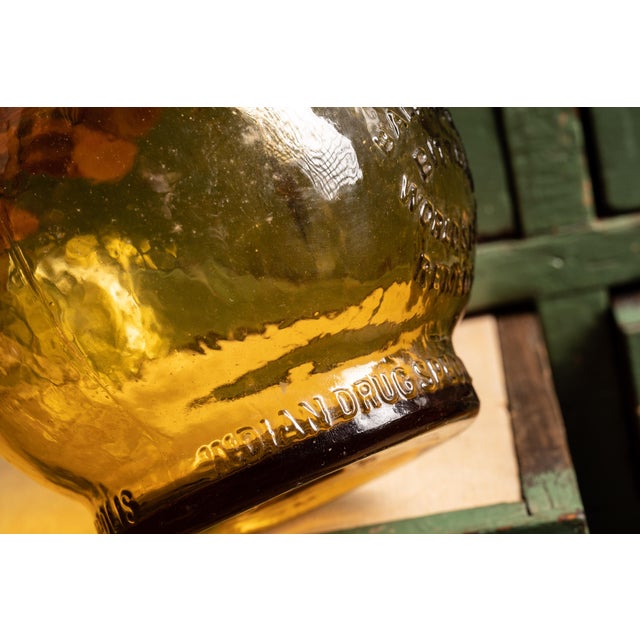 Vintage 1930s Ball and Claw Bitters Bottle Chairish