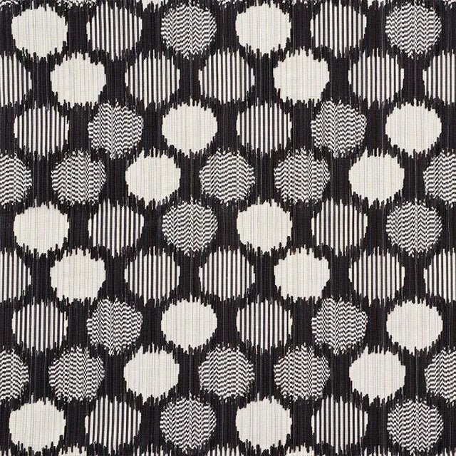 Sample - Schumacher Cirque Velvet Fabric in Carbon For Sale
