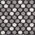 Sample - Schumacher Cirque Velvet Fabric in Carbon For Sale