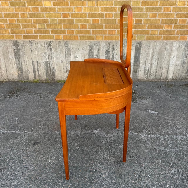 1950s Birgitta Dressing Table by Carl Malmsten for Bodafors, 1950s For Sale - Image 5 of 10