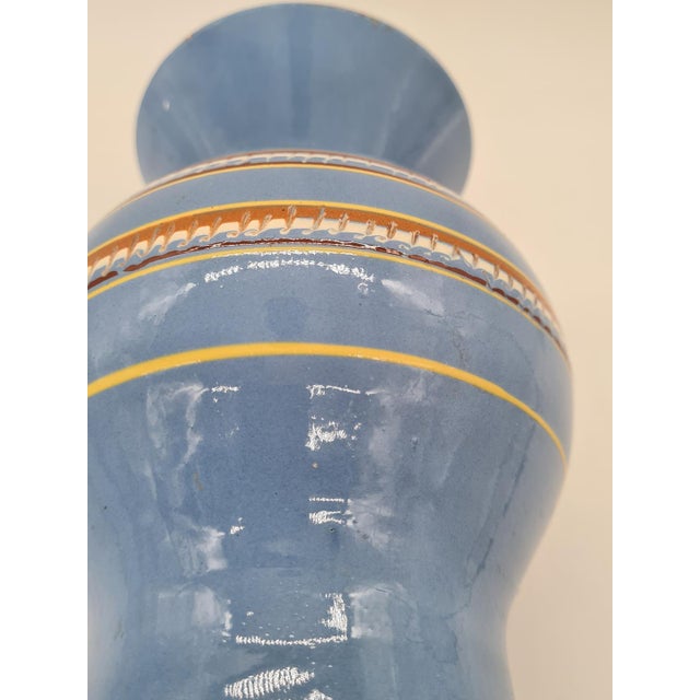 Mid-Century Modern Decorative Ceramic Vase, 1960s For Sale - Image 10 of 12