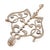 1910s 1910s Edwardian Old Cut Diamond Gold and Silver Necklace For Sale - Image 5 of 7
