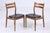 Mid-Century Teak Dining Chair with Leather Upholstery, 1960s For Sale - Image 11 of 11