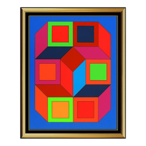 Mid 20th Century XICO 4, Victor Vasarely