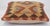 Tribal Arteverk Handwoven Afghan Kilim Pillow — Gold & Rust Diamonds For Sale - Image 3 of 3