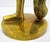 Vintage Brass Art Deco Long Haired Nude Woman Sculpture Attributed Klara Sever For Sale - Image 13 of 14