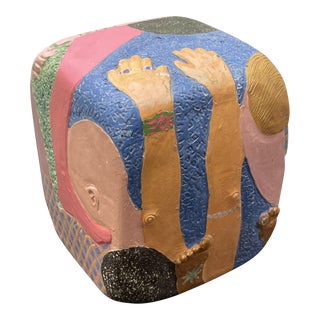 Jeane Nielsen Ceramic Pottery Block For Sale