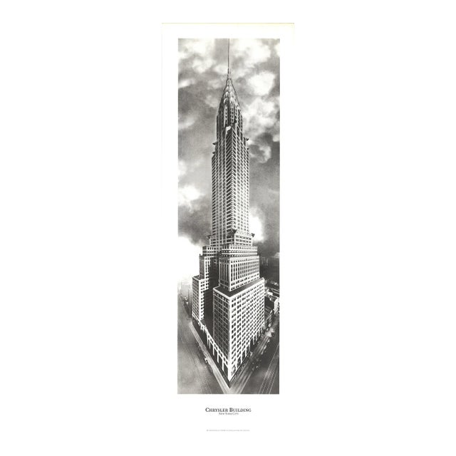 1998 Christopher Bliss 'Chrysler Building' Photography USA Offset Lithograph For Sale