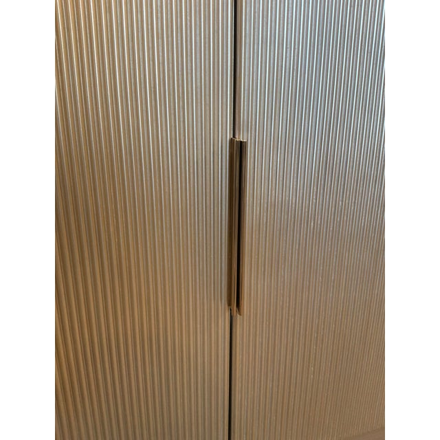Caracole Modern Oracle Finish Fluted Love Sideboard For Sale - Image 9 of 9