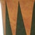Vintage Round Pouf in Green and Brown Two-Tone Skai, 1960s For Sale - Image 9 of 11