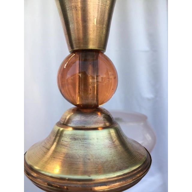 1950s Art Deco Chandelier, 1950s For Sale - Image 5 of 17