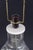 Hanne Dreutler for Kosta Boda Table lamp, 1980s. Sculptural table lamp in clear glass featuring a characteristic...