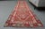 1970s 1970s Vintage Turkish Oushak Handmade Wool Cotton Pink Runner Rug For Sale - Image 5 of 11