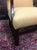 Vintage Arm Chair, Accent Chair, Gold Upholstery For Sale - Image 6 of 14