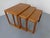 Brown Danish Teak Nesting Tables, 1960s, Set of 3 For Sale - Image 8 of 16