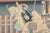 Utagawa Kunisada (Toyokuni Iii) 19th Century Custom Framed Utagawa Kunisada Signed Japanese Woodblock Prints—A Pair For Sale - Image 4 of 17
