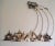 Mid-Century Modern Mixed Metals Wall Sculpture of Racing Sailboats, 1983 For Sale - Image 3 of 6