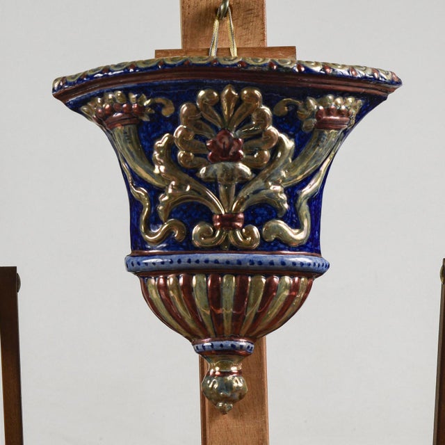 Ceramic Vase with Luster Finish For Sale - Image 6 of 6