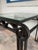 1920s Deco Style Cast Iron Glass Top Table For Sale - Image 10 of 10