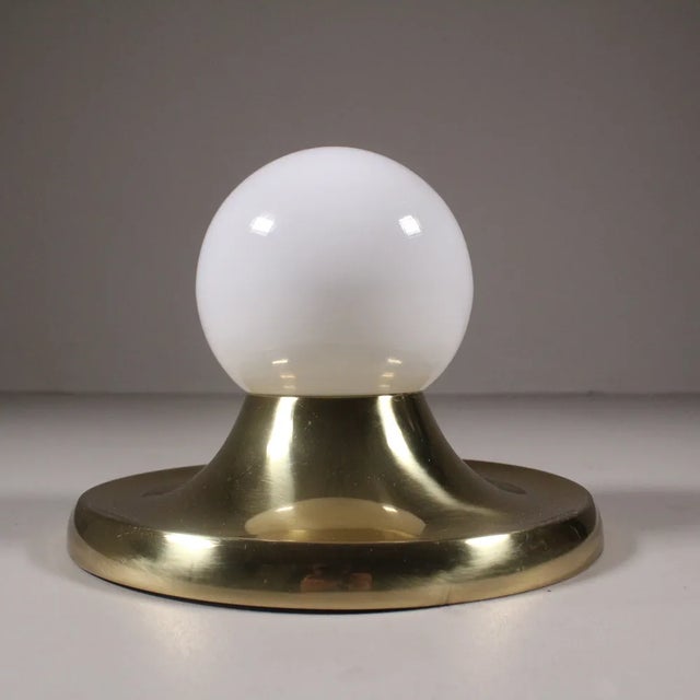 Light Ball Gold Wall Lamp by Achille Castiglioni for Flos For Sale - Image 6 of 6