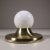 Light Ball Gold Wall Lamp by Achille Castiglioni for Flos For Sale - Image 6 of 6