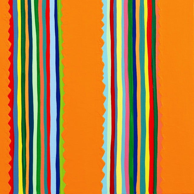 2020s Marmalade - Colorful Vibrant Abstract Southwestern Inspired Original Artwork by Will Beger For Sale - Image 5 of 9