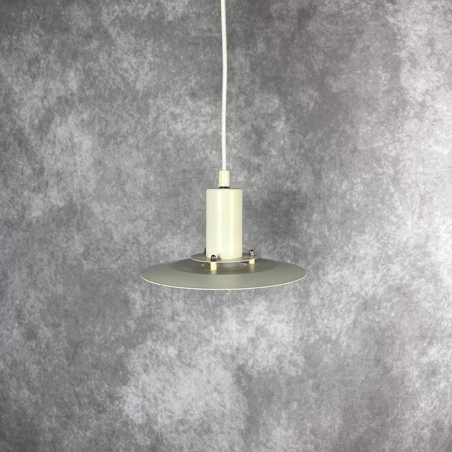 Vintage Beige Ceiling Lamp from Lyfa, 1970s For Sale - Image 10 of 11