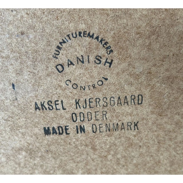 Large Santos Rosewood Wall Mirror by Aksel Kjersgaard for Odder Mobler, 1960s For Sale - Image 6 of 7