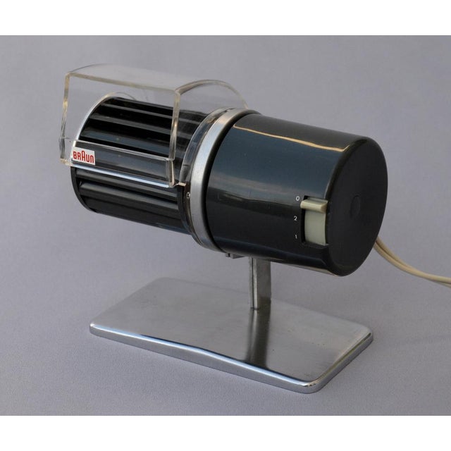 1970s Braun HL 121 Fan by Reinhold Weiss for Braun AG, 1970s For Sale - Image 5 of 9