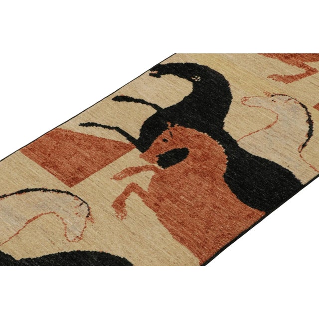 This new addition to Rug & Kilim’s Modern Classics collection is a 3x12 pictorial runner—a contemporary resurrection of...