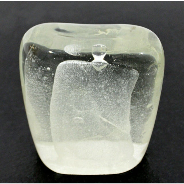 Contemporary Modern Attributed to Cenedese Murano Rounded Glass Art