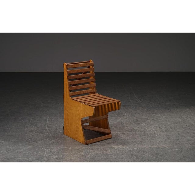 Architectural Accent Chair, 1960s For Sale - Image 4 of 18