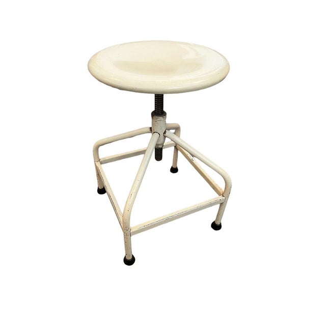 Vintage Swivel Stool, 1920s For Sale - Image 11 of 11