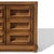Pair of Mid-Century Modern Oak Nightstands With Paneled Drawer Fronts For Sale - Image 12 of 18
