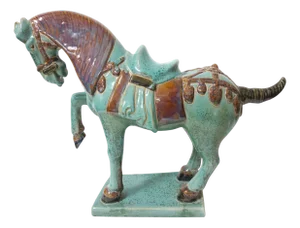 Tang Dynasty Style Terracotta Horse, 1970s