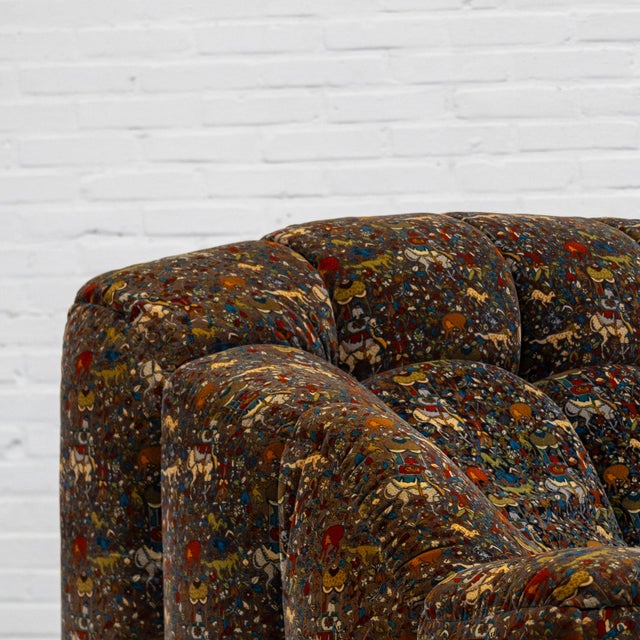 Modular Persian Sofa in Fabric, 1980s, Set of 3 For Sale - Image 13 of 15