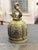 Beautiful vintage solid brass Thai Buddhist temple bell featuring exceptionally intricate raised detailing and traditional...