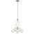 Sean Lavin By Visual Comfort Studio Bronzeville 1-Light Pendant in Brushed Nickel For Sale