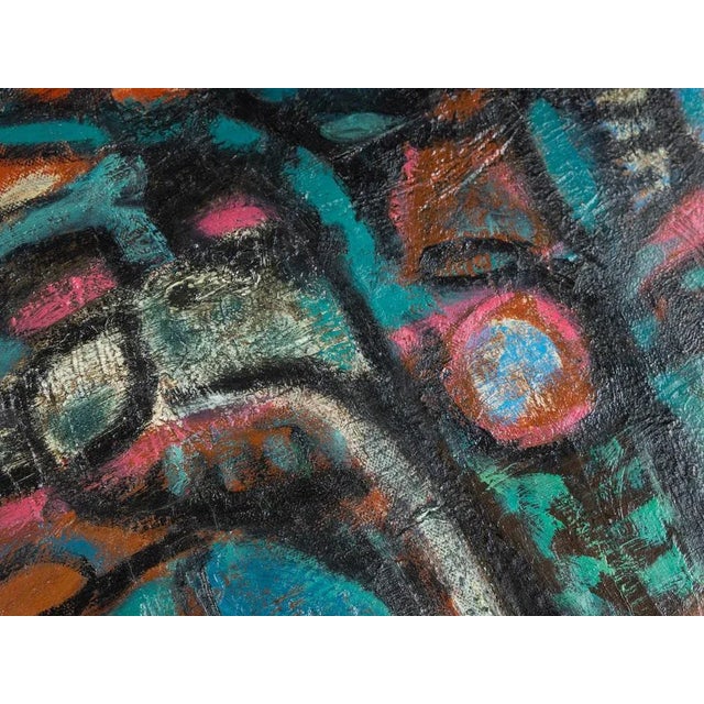 Wilhelm Jan Elsman, Window to the Garden, 20th-century, Oil on Canvas, Framed For Sale - Image 4 of 14