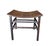 Cool old stool that has straight plain legs rather than turned ones.