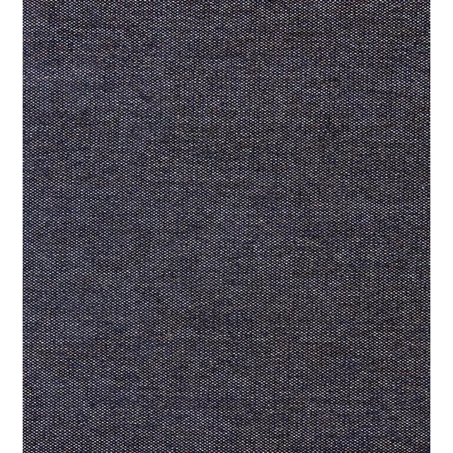 Traditional The House of Scalamandré Luna Weave Fabric, Indigo For Sale - Image 3 of 3