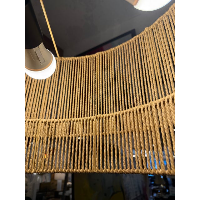 Bohemian Style Rope Wrapped Pendant For Sale In San Francisco - Image 6 of 12