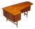 Boomerang Writing Desk Teak by Peter Løvig Nielsen for Løvig, Denmark, 1960 For Sale