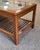 Vintage Stickley Glass Top Cocktail or Coffee Table For Sale - Image 11 of 17