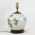 Mid 20th Century Famille Rose Antique Porcelain Vase Table Lamp With Bird and Peony Motif on Wood Base For Sale - Image 5 of 13