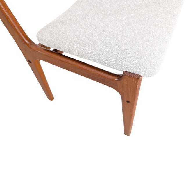 Brown Vintage Chairs in Teak by Erik Buch, 1960s, Set of 9 For Sale - Image 8 of 10