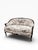 French Louis XV Style Carved Walnut Settee Newly Upholstered in Tropical Botanical Cotton For Sale - Image 4 of 12