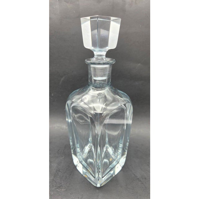 Strombergshyttan Vintage Strömbergshyttan Crystal Decanter Designed by Gerda Strömberg For Sale - Image 4 of 9
